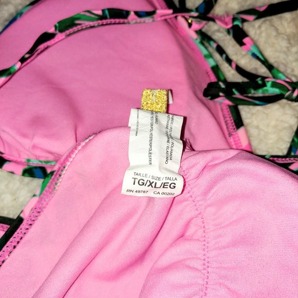 Ninety Five Tropical Print Bikini - Picture 3 of 5